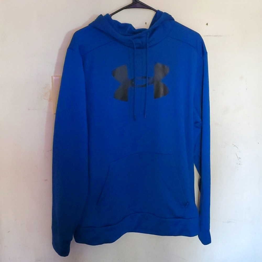 Mens blue under armour hoodie loose fitting xl